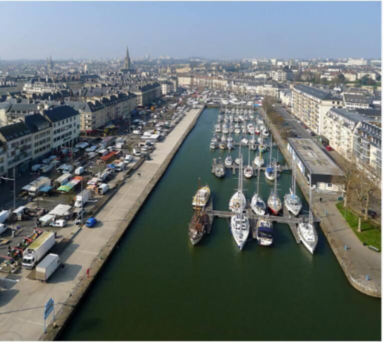 F2 Au Calme 350M Gare/10Min Centre Ville Caen Extérieur photo